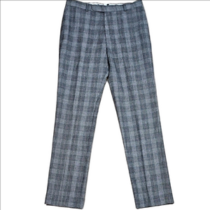 Lands' End Men's Classic Checkered Dress Pants